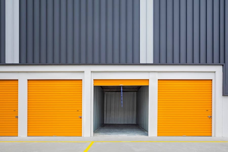 External Self Storage Unit 18m2 Single Car Garage