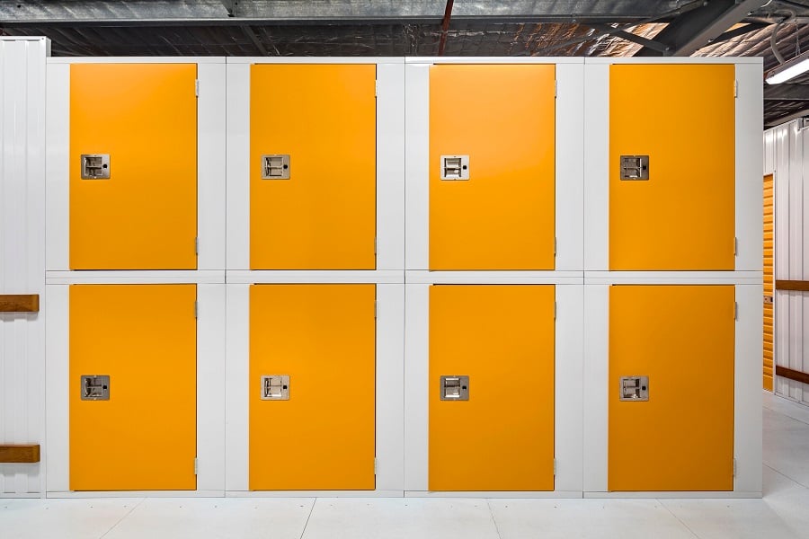 Self Storage Locker Units Closed
